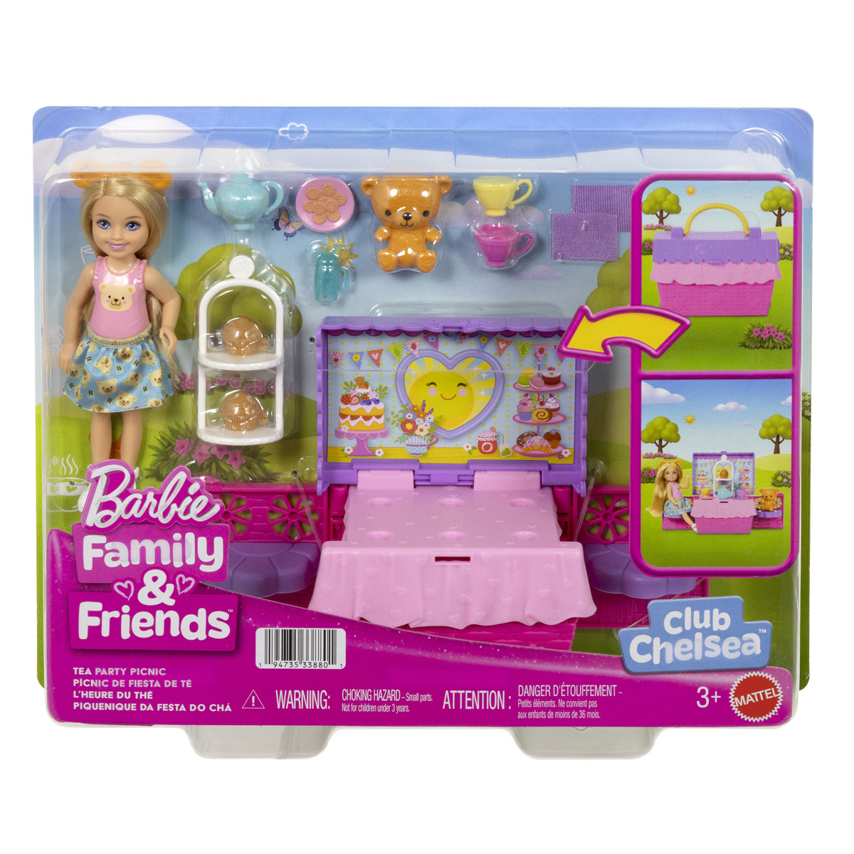 Barbie Chelsea Tea Party Themed Accessory Pack